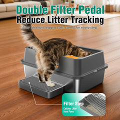 OROLEY non-stick stainless steel surface for effortless cleaning.