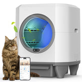OROLEY self-cleaning litter box app control for real-time cat activity monitoring