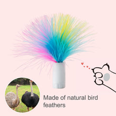 ORSDA purple feather attachment ready for interactive hunting-inspired fun