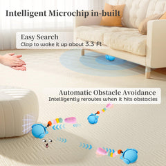 ORSDA cat toy touch sensor activation enables quick play sessions.