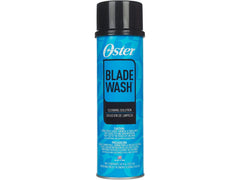 Oster Blade Wash liquid bottle pour for easy blade cleaning after grooming