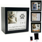 OtterPets cat urn with four-display option for cherished memories