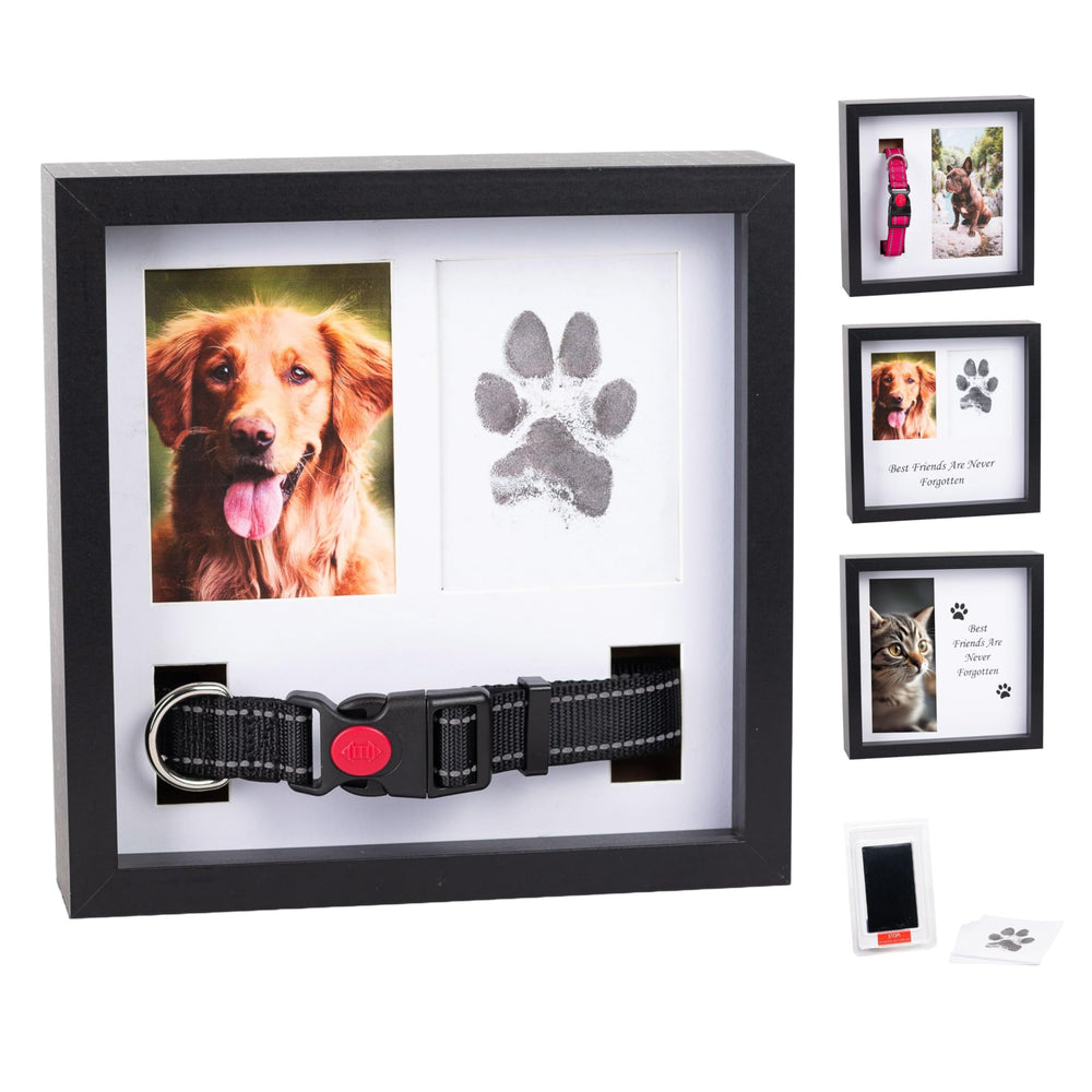 OtterPets dog paw print kit with inkless pad for clean impressions
