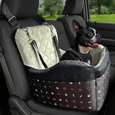 OtterPets small dog car seat with memory foam cushion for a comfy ride
