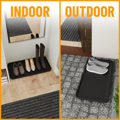 Ottomanson pet mat and potty-tray combo helps contain messes.