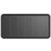 Ottomanson boot tray entryway non-slip black 16x32 keeps dirt contained