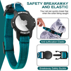 OUCWLTAG Double protection buckle with elastic band prevents escapes.
