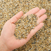 OUPENG Coarse Sand Stone gold pebbles add natural color to terrariums
