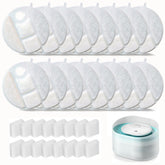OUPUSES 16-pack filters for PETLIBRO Capsule Fountain PLWF008 ready for replacement