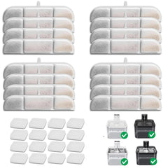 OUPUSES Downy Paws replacement filter 16-pack improves water clarity