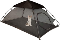 OUTINGPET AICHIFAN outdoor cat tent setup for safe outdoor play.