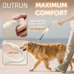 OUTRUN one-hand brake lock for quick, convenient control
