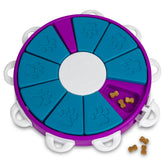 Outward Hound Dog Twister Level 3 Advanced top view showing a multi-step puzzle.