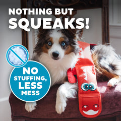 Outward Hound Fire Biterz Dragon Large Size ideal for big dogs' hearty tugging.