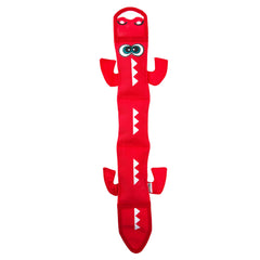 Outward Hound Fire Biterz Dragon Plush with firehose material for lasting play.