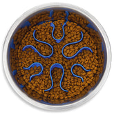 Outward Hound Fun Feeder stainless steel bowl with 2cup capacity slows fast eaters.
