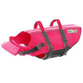 Outward Hound Granby Splash Pink Life Jacket Medium front view with high buoyancy for safe swimming