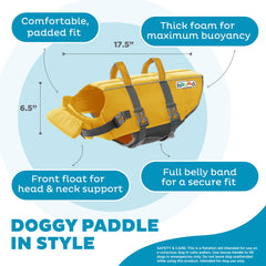 Outward Hound Granby Splash front neck float offers head support