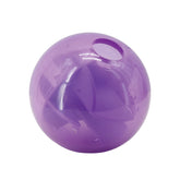 Outward Hound Orbee-Tuff Mazee ball—front view with treats visible for mental enrichment