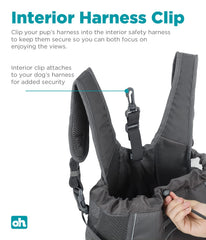 Top drawstring tightens for a snug fit against your chest
