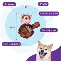 Outward Hound Snuffle Palz arm pockets for extra challenge during play