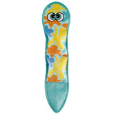 Outward Hound Tough Skinz blue snake toy with dual layers for strong chewers