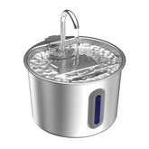 OUYILE cat fountain 2.2L with clear window for easy refills
