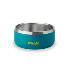 Owala pet bowl in durable stainless steel for long-lasting feeding and hydration.