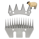 OwnLifeYF sheep shears 13-tooth blade delivers quick, smooth wool trimming.