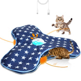 Oxawo interactive hide and seek chirping cat toy promotes active play.