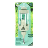 Oxbow Enriched Life dripless water bottle assembly attached to a cage for clean hydration