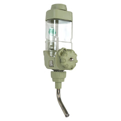 Oxbow bottle mounted securely on a small pet cage