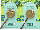 Oxbow Enriched Life Timothy Lollipop cupcake chew for small pets promotes healthy chewing.