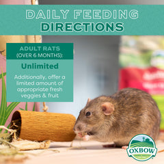 Uniform Oxbow Essentials pellets ensure consistent feeding and intake