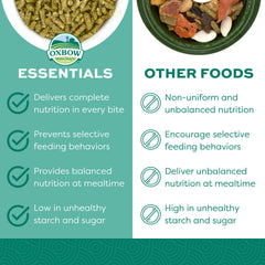 Oxbow Essentials with Timothy hay showing natural fiber for digestion