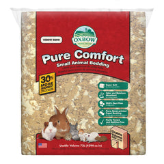 Oxbow Pure Comfort Bedding with soft texture for cozy small-pet nests
