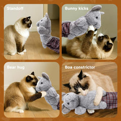 oyeftp Cat Wrestling Glove soft padding protects hands during wrestling