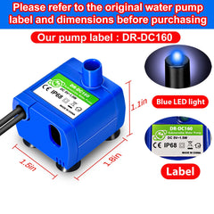 OYES Cat Fountain Pump in silent operation for pet comfort