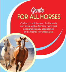 OZIPCO ivermectin apple-flavor paste, easy administration for horse owners.