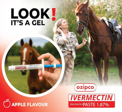 OZIPCO pre-measured dose 6-08g simplifies dosing for horses.