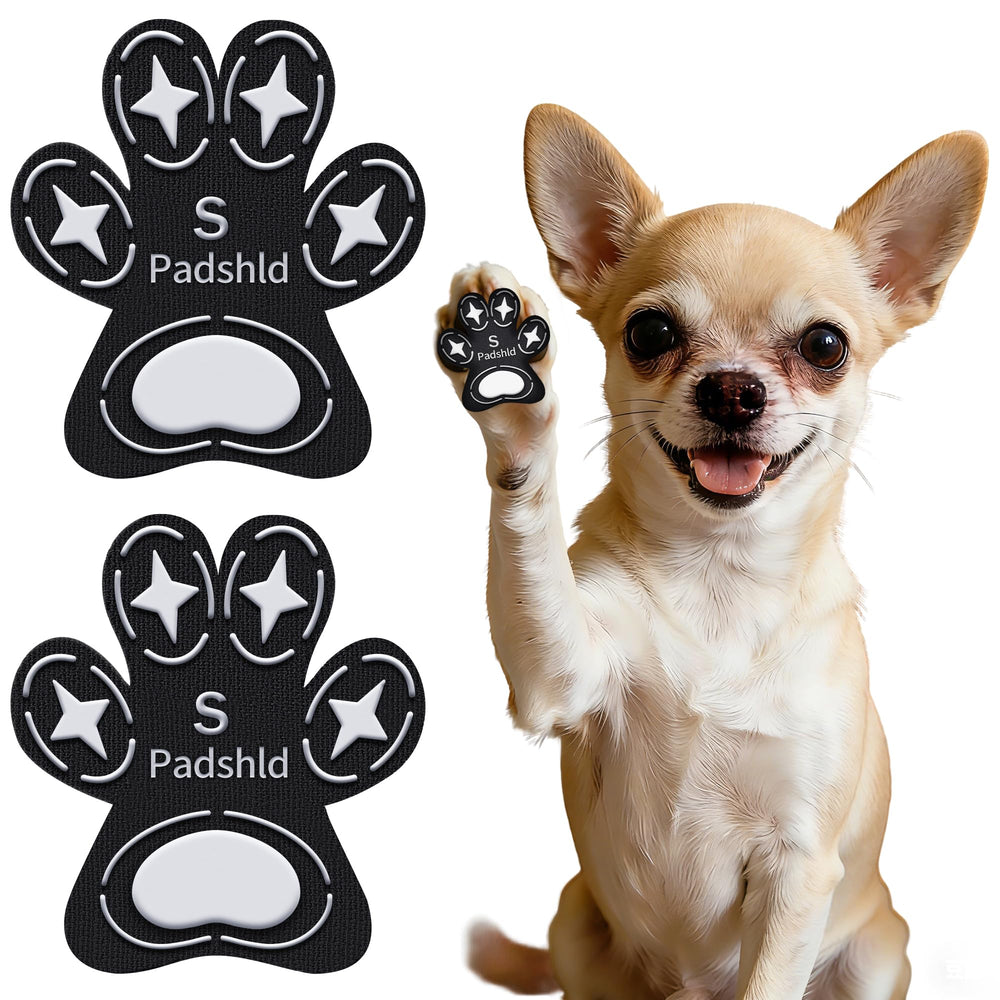 Padshld paw protectors provide non-slip traction on tiles for safer steps