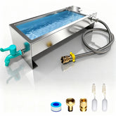 Paiaojia automatic livestock water trough showing its 11.4L capacity for steady hydration