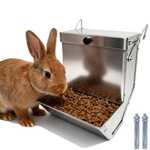 Paiaojia gravity feeder with closed lid to keep feed clean and fresh