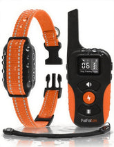 PaiPaitek bark-activated collar remote front view for easy in-field training.
