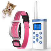 PaiPaitek cat shock collar pink neckband for indoor-outdoor training