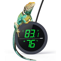 PAIZOO LED display provides clear temperature and humidity at a glance