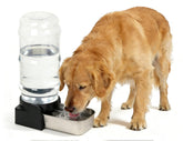 PAKEWAY gravity water dispenser in action with clear tank for easy monitoring and hydration