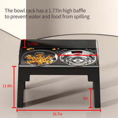PAKEWAY xl-slow-feed-bowl promotes steady eating for bigger appetites.