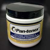 Pan-tenex dog digestive enzymes, bottle pour, for smoother meal-time digestion