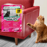 Panther Armor 18-pack setup guards sofas with easy installation.
